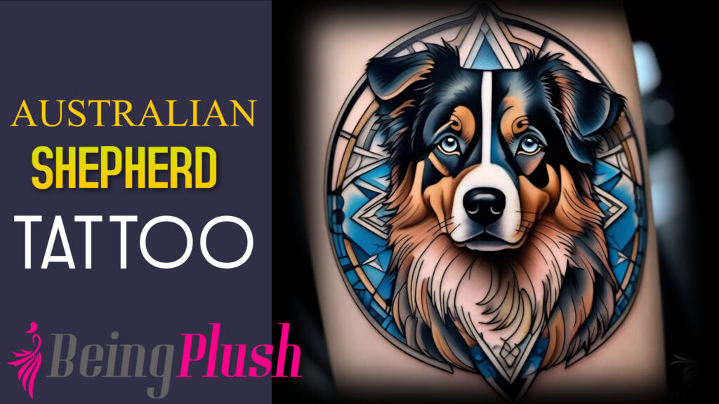 australian shepherd tattoo
