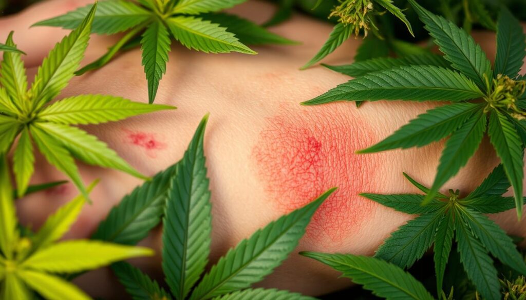 cannabis skin irritation