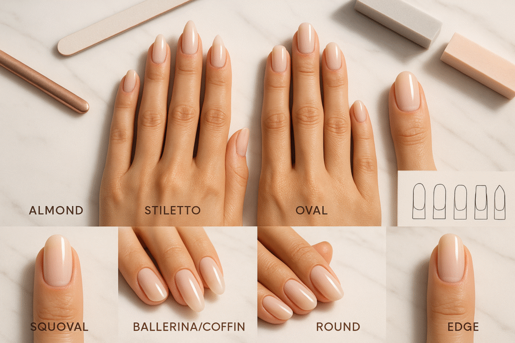 fingernail shapes